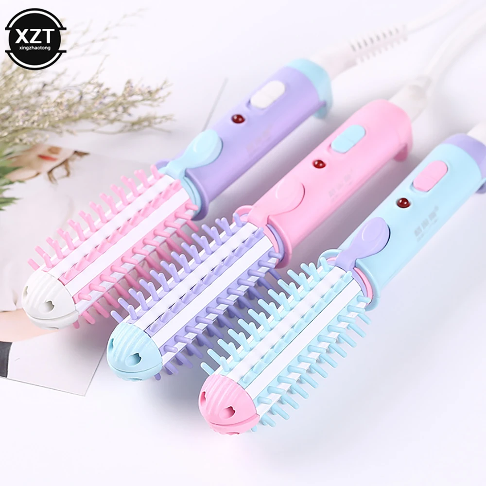 Mini Electric Curling Iron Hair Straightening Curling Iron Scald Proof Ionic Hot Comb Hair Styler Travel Hair Styling Tools
Mini Electric Curling Iron Hair Straightening Curling Iron Scald Proof Ionic Hot Comb Hair Styler Travel Hair Styling Tools