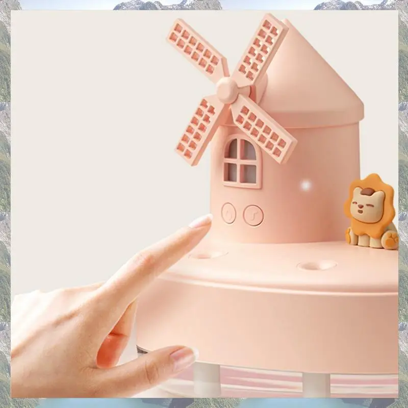 2025 Trend Windmill Humidifier Mini Desktop Cute Pet Humidifier Cool Mist Humidifier With Music Box And Night Light
2025 Trend Windmill Humidifier Mini Desktop Cute Pet Humidifier Cool Mist Humidifier With Music Box And Night Light