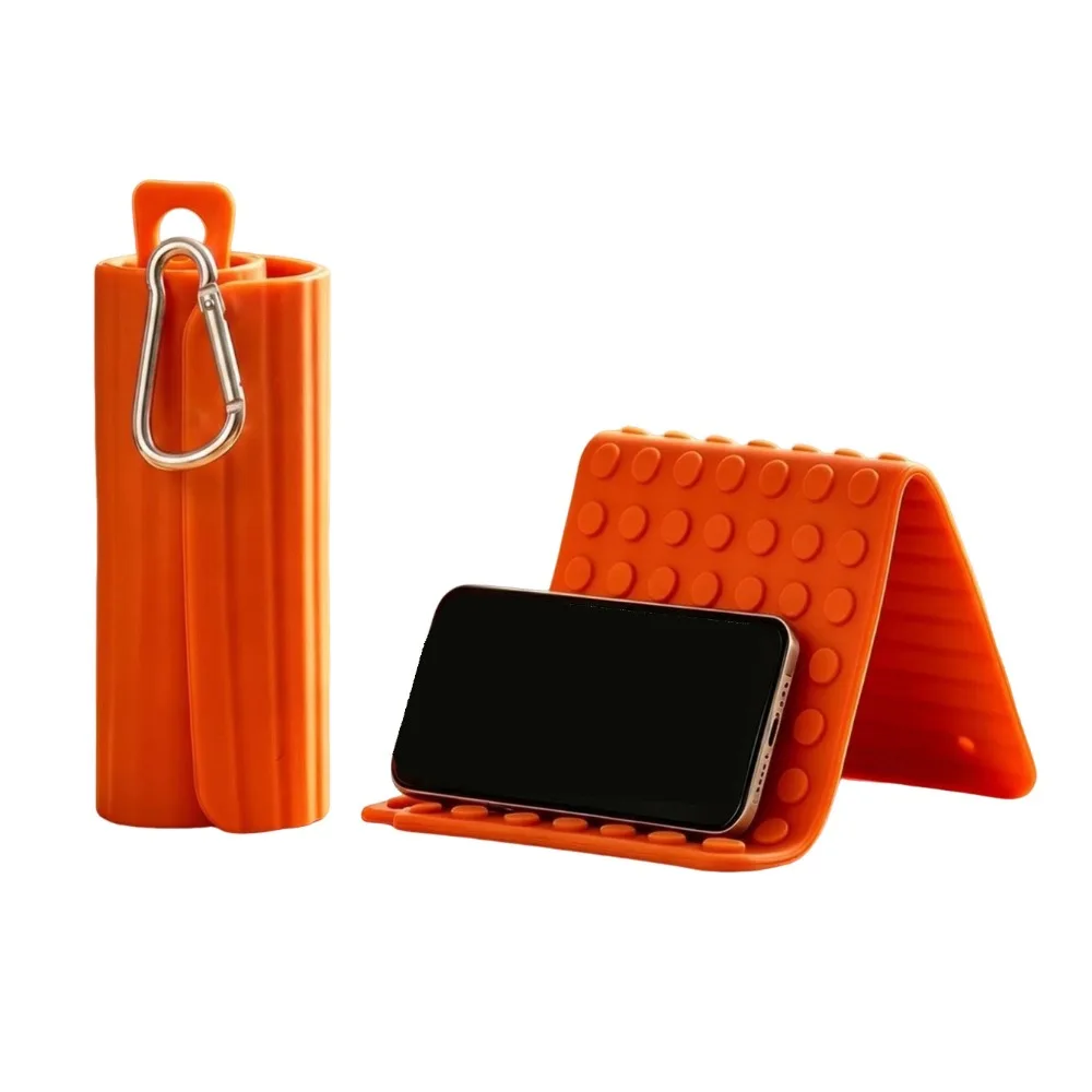 Bendable Silicone Phone Holder Flexible Multi-Angle Foldable Phone Stand Freely Into Any Shape with Buckle
Bendable Silicone Phone Holder Flexible Multi-Angle Foldable Phone Stand Freely Into Any Shape with Buckle
