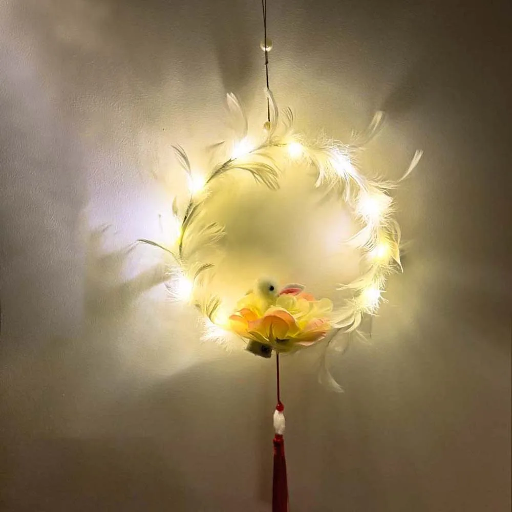 Handmade Children's Rabbit Lantern Chinese Style Handheld Mid-Autumn Festival Lamp Blessings Glowing Osmanthus Flower Lanterns
Handmade Children's Rabbit Lantern Chinese Style Handheld Mid-Autumn Festival Lamp Blessings Glowing Osmanthus Flower Lanterns
