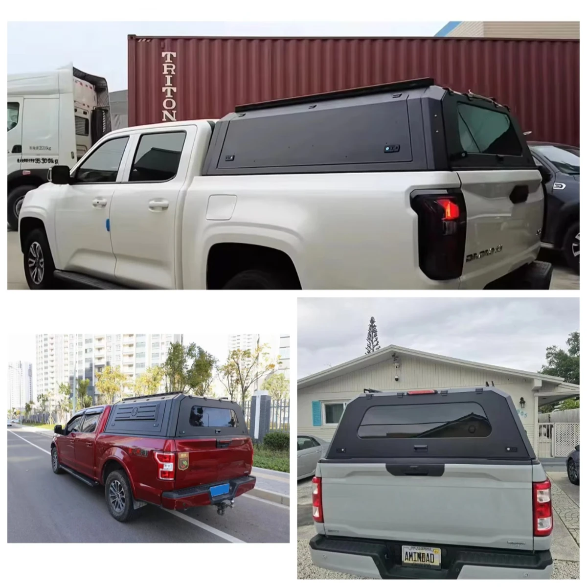 Pickup Truck Bed Canopy Lightweight Truck Hardtop Camper for RAM1500 F150 D-Max VW Amarok Triton L200 GW Pore Navara Canopy
Pickup Truck Bed Canopy Lightweight Truck Hardtop Camper for RAM1500 F150 D-Max VW Amarok Triton L200 GW Pore Navara Canopy