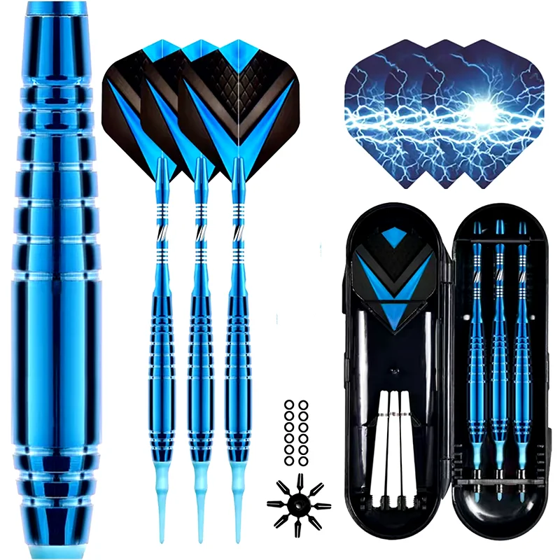 19g Soft Tipped Darts Arrows Professional Indoor Plastic Tip Darts with Aluminum Shafts Set for Electronic Dartboard Games
19g Soft Tipped Darts Arrows Professional Indoor Plastic Tip Darts with Aluminum Shafts Set for Electronic Dartboard Games