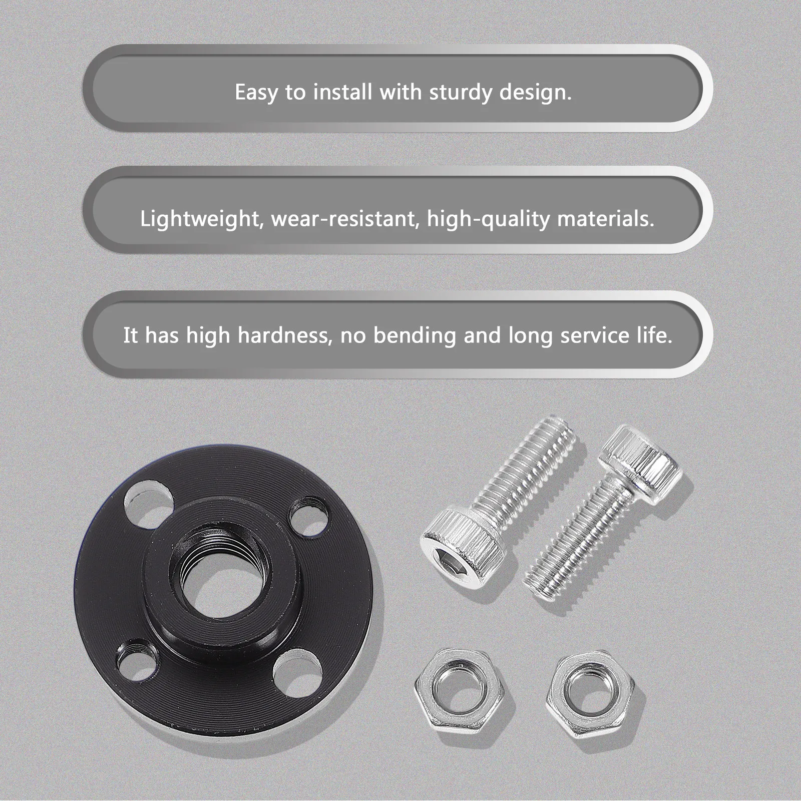 2Sets Pom T8 Trapezoidal Lead Screw Nut for 3D Printer Stepper Motor Rails High Hardness No Bending Low Noise Long Life
2Sets Pom T8 Trapezoidal Lead Screw Nut for 3D Printer Stepper Motor Rails High Hardness No Bending Low Noise Long Life