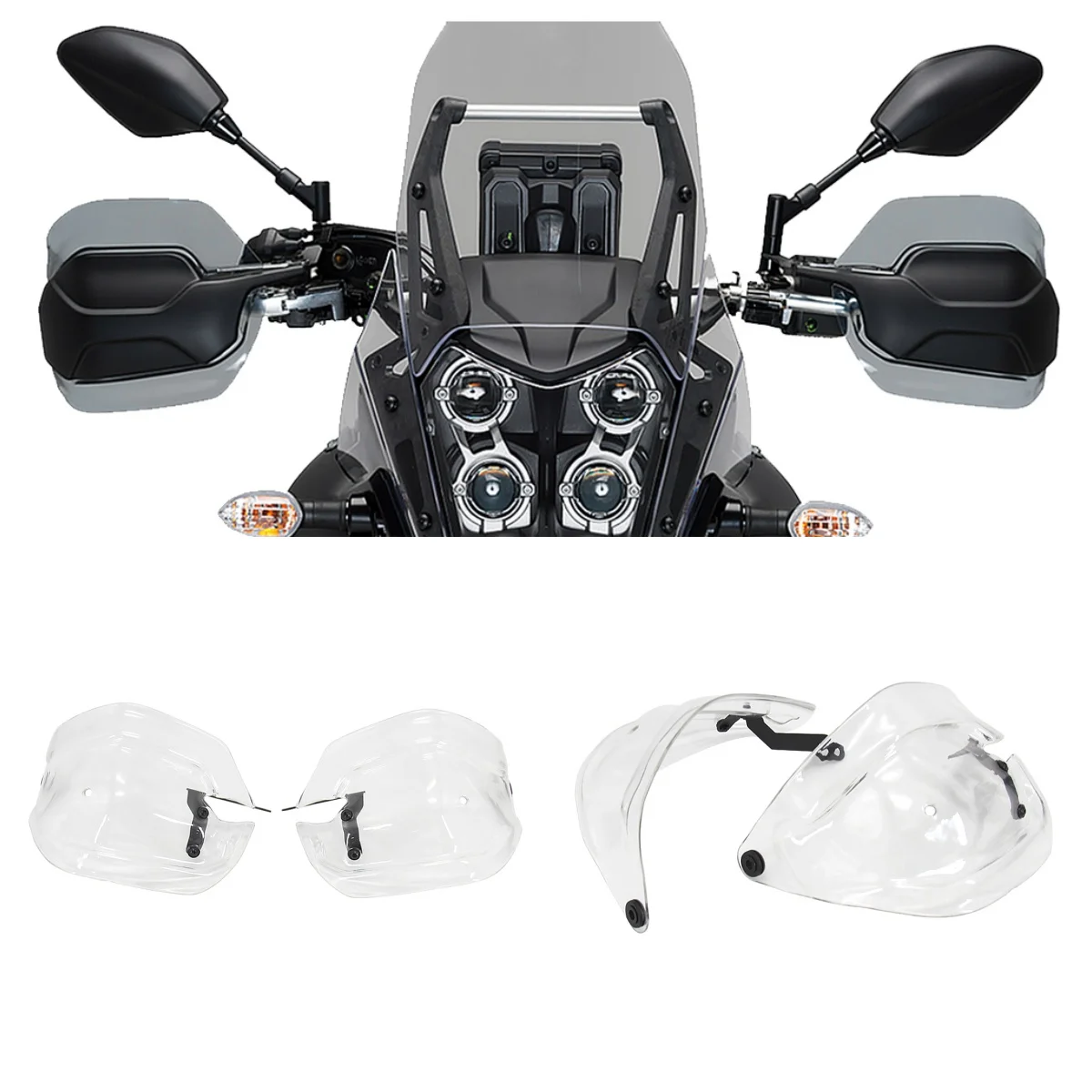 For YAMAHA TENERE 700 2019 2020 New Motorcycle Windshield Handguard ABS Hand Guard Hand Shield Protector Motorcycle Accessories
For YAMAHA TENERE 700 2019 2020 New Motorcycle Windshield Handguard ABS Hand Guard Hand Shield Protector Motorcycle Accessories