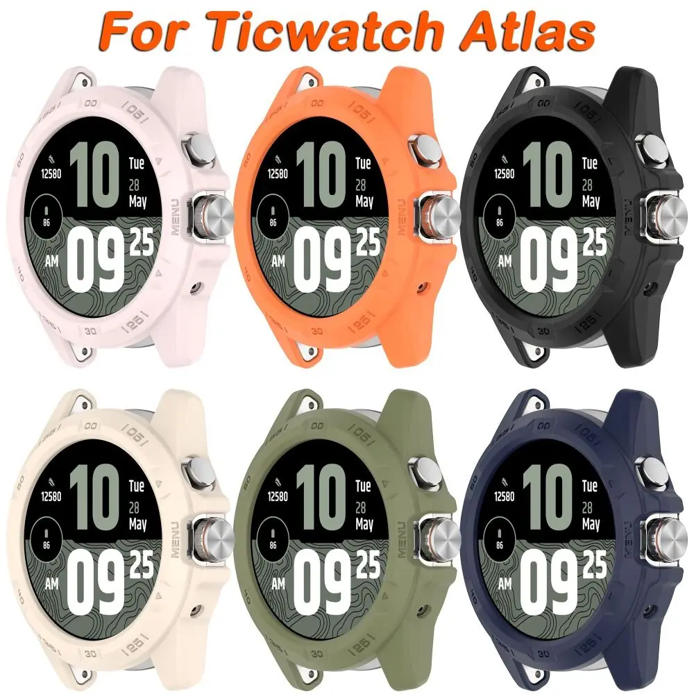 New TPU Protective Case Anti-Scratch Soft Frame Bumper Hollow Edge Shell for Ticwatch Atlas Smart Watch Accessories
New TPU Protective Case Anti-Scratch Soft Frame Bumper Hollow Edge Shell for Ticwatch Atlas Smart Watch Accessories