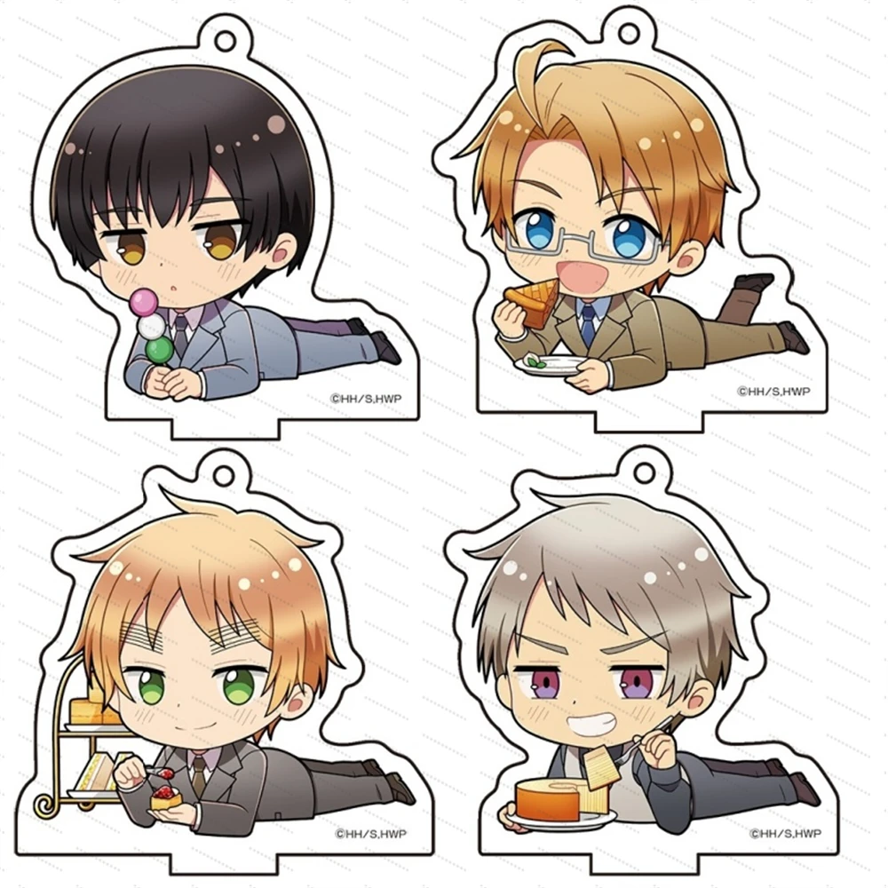 HETALIA Acrylic keychain as a gift for friends, a desktop decoration 6cm
HETALIA Acrylic keychain as a gift for friends, a desktop decoration 6cm