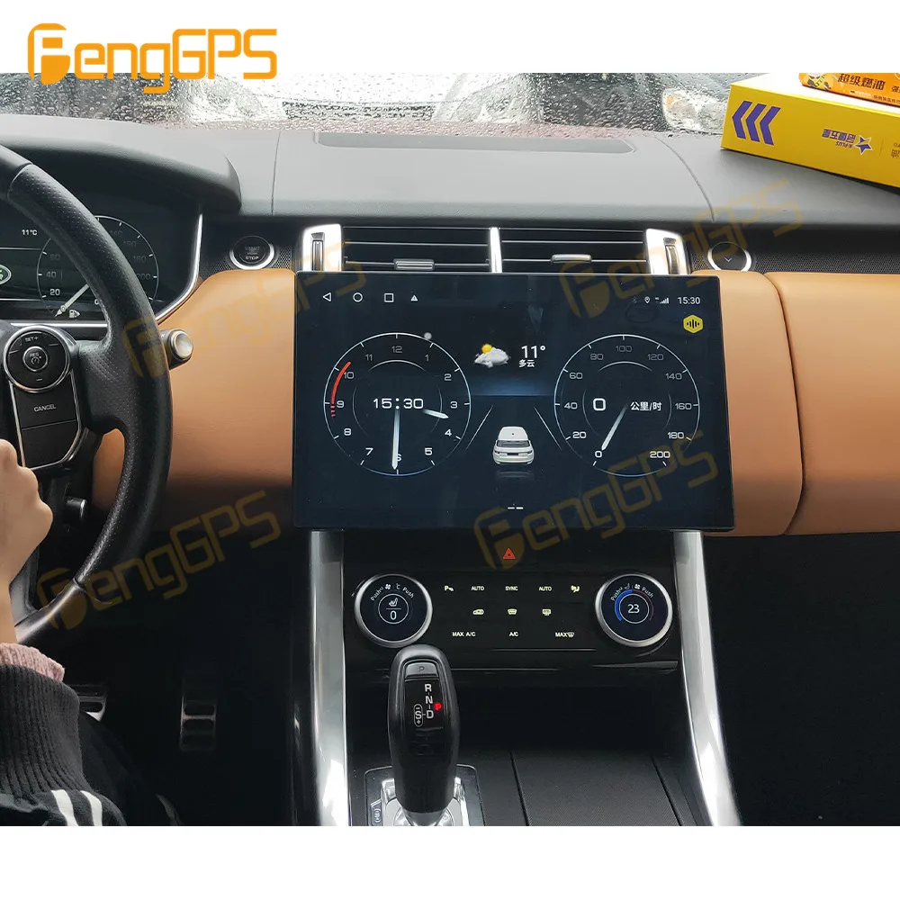 13,3 дюймов 8 + 128G Android 12,0 для Range Rover Sport Авто Стерео Автомагнитола мультимедийный плеер GPS навигация головное устройство DSP
13,3 дюймов 8 + 128G Android 12,0 для Range Rover Sport Авто Стерео Автомагнитола мультимедийный плеер GPS навигация головное устройство DSP