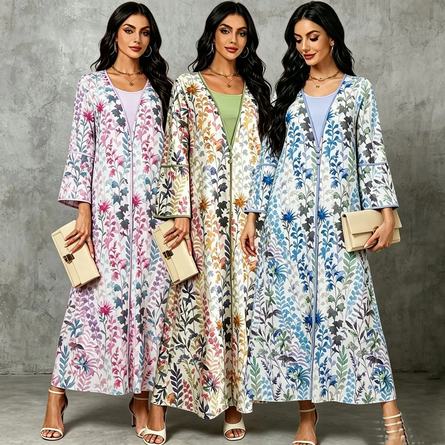 Printed Long Dress With Long Sleeves And V-neck, New Women's Long Dress With Color Blocking Summer Long Dress Bandage Sexy
Printed Long Dress With Long Sleeves And V-neck, New Women's Long Dress With Color Blocking Summer Long Dress Bandage Sexy