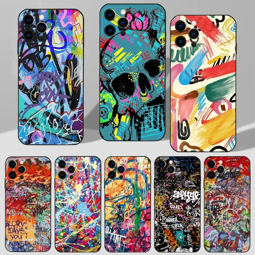 Cool Thing G-Graffiti A-Art Phone Case For iPhone 16,15,14,13,12,11 Plus,Pro Max,XS,X,XR,SE,Mini,8,7 Soft Silicone Black Cover
Cool Thing G-Graffiti A-Art Phone Case For iPhone 16,15,14,13,12,11 Plus,Pro Max,XS,X,XR,SE,Mini,8,7 Soft Silicone Black Cover