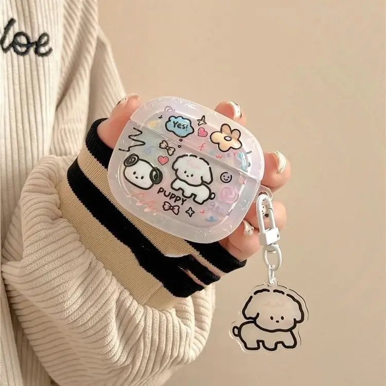 Cute Cartoon Dog Cover Case for AirPods Pro2 Pro 3 4 3 2 1 Earphone Protective Sleeve with Pendant Accessories
Cute Cartoon Dog Cover Case for AirPods Pro2 Pro 3 4 3 2 1 Earphone Protective Sleeve with Pendant Accessories