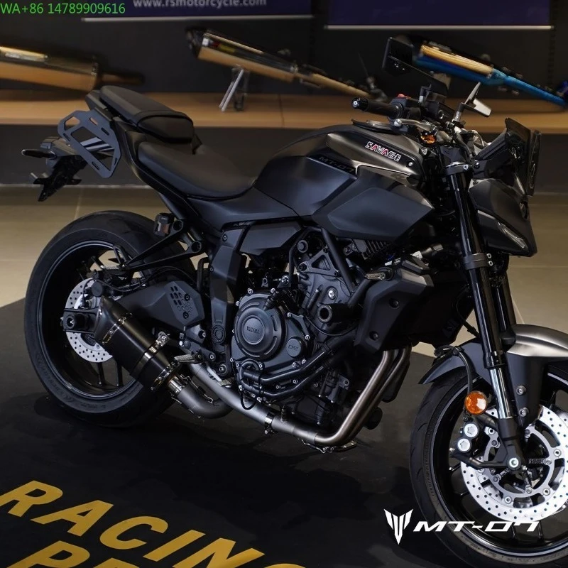 Full-Size Custom Motorcycle ExhaustRS Original MT-07 Modified Full Section Exhaust Pipe Rotary Stainless Steel Front And
Full-Size Custom Motorcycle ExhaustRS Original MT-07 Modified Full Section Exhaust Pipe Rotary Stainless Steel Front And