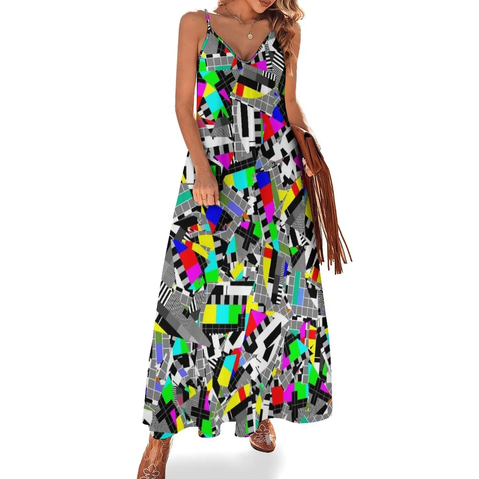 TV test image Sleeveless Long Dress beach outfits for women dresses for women dresses for women 2025 Dress
TV test image Sleeveless Long Dress beach outfits for women dresses for women dresses for women 2025 Dress