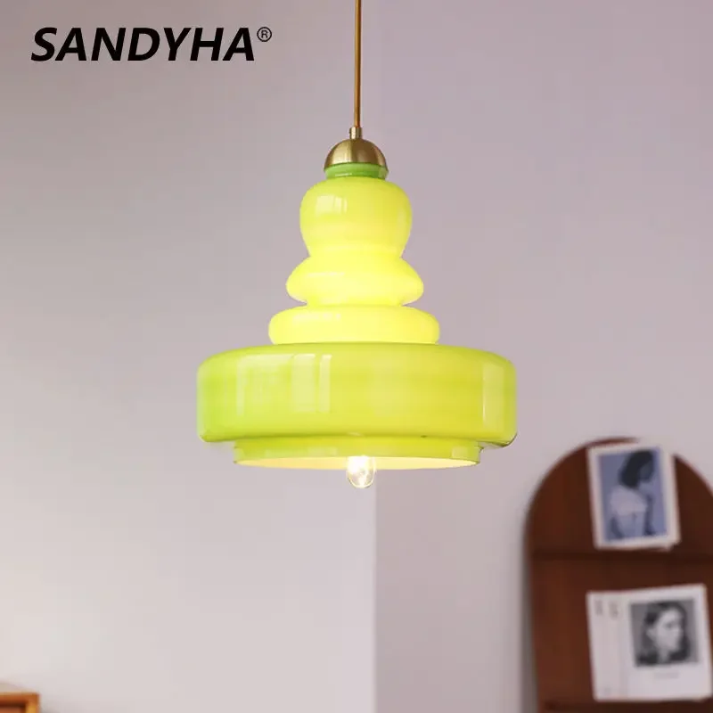 Nordic Retro Glass Pendant Light Cream Hanging Lamp Home Decoration Living Bedroom Bedside Dining Table Led Ceiling Chandelier
Nordic Retro Glass Pendant Light Cream Hanging Lamp Home Decoration Living Bedroom Bedside Dining Table Led Ceiling Chandelier