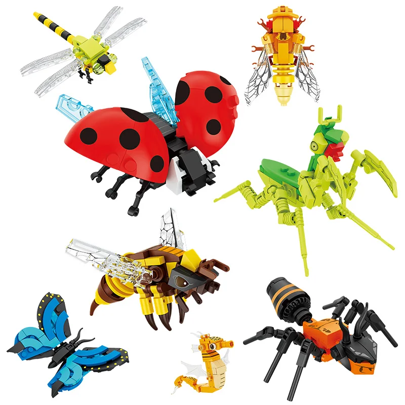 DIY insect marine animal, mini building block children's toy puzzle collection mini building block diamond block holiday gift
DIY insect marine animal, mini building block children's toy puzzle collection mini building block diamond block holiday gift
