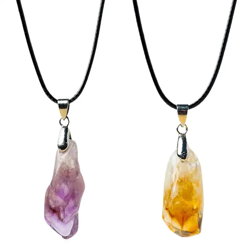 Healing Crystal Necklace Amulet Pendant Natural Stone Pendant Crystal Pendulum for Women Men His and Hers Birthday Christmas
Healing Crystal Necklace Amulet Pendant Natural Stone Pendant Crystal Pendulum for Women Men His and Hers Birthday Christmas