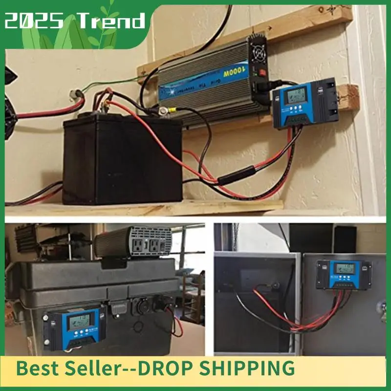 AD33 HOT 100A MPPT Контроллер заряда солнечной батареи Двойной USB ЖК-дисплей 12 В/24 В Автоматическое зарядное устройство панели солнечных батарей Регулятор с нагрузкой Easy I
AD33 HOT 100A MPPT Контроллер заряда солнечной батареи Двойной USB ЖК-дисплей 12 В/24 В Автоматическое зарядное устройство панели солнечных батарей Регулятор с нагрузкой Easy I