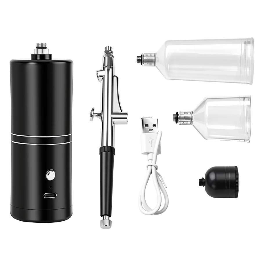 Airbrush Compressor Kit, Portable Airbrush Paint Spray Mini Spray Gun Wireless Air Brush Painting Airbrush Kit with Compressor
Airbrush Compressor Kit, Portable Airbrush Paint Spray Mini Spray Gun Wireless Air Brush Painting Airbrush Kit with Compressor