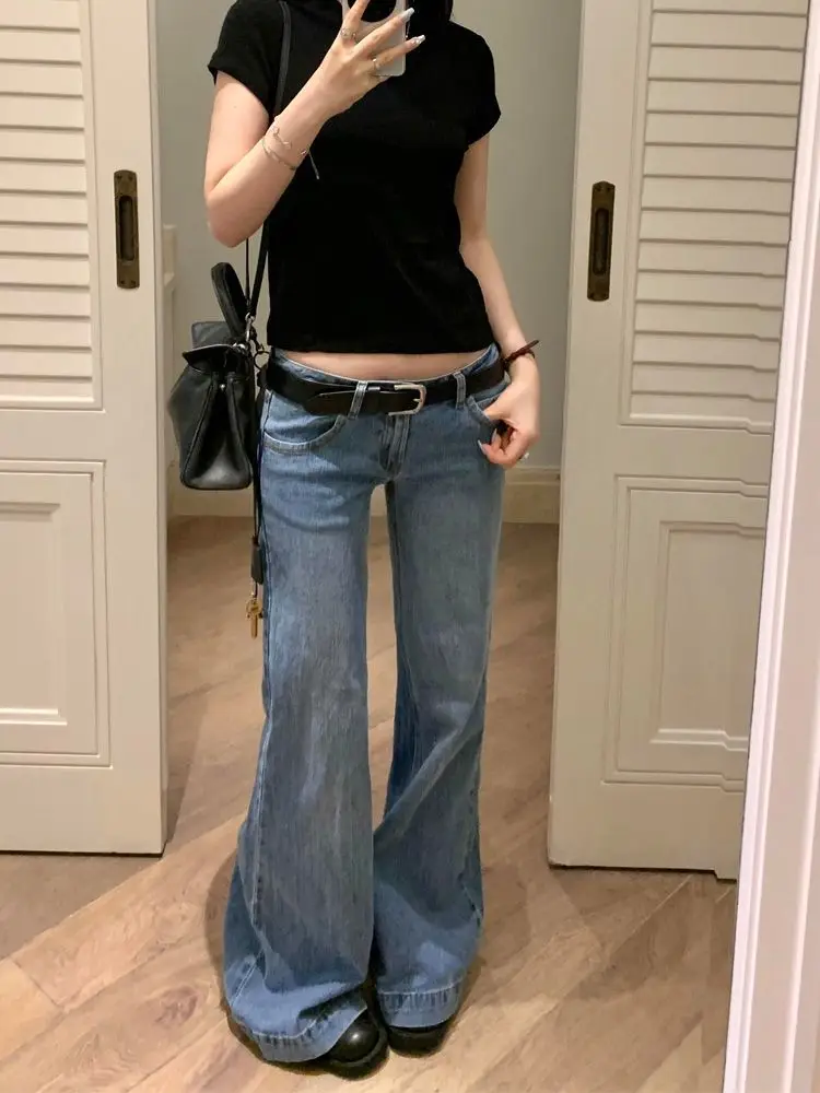 Retro Distressed Washed Jeans Women's 20242025 Spring Y2K Millennial Style Hot Girl Low Waist Floor-Mopping Pants
Retro Distressed Washed Jeans Women's 20242025 Spring Y2K Millennial Style Hot Girl Low Waist Floor-Mopping Pants