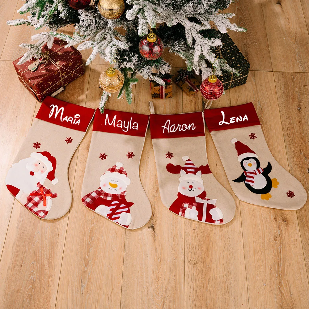 Merry Christmas Gift, Custom Name New Year Candy Bag, Personalized Embroidered New Year Santa Socks, Kids Gift Bags
Merry Christmas Gift, Custom Name New Year Candy Bag, Personalized Embroidered New Year Santa Socks, Kids Gift Bags