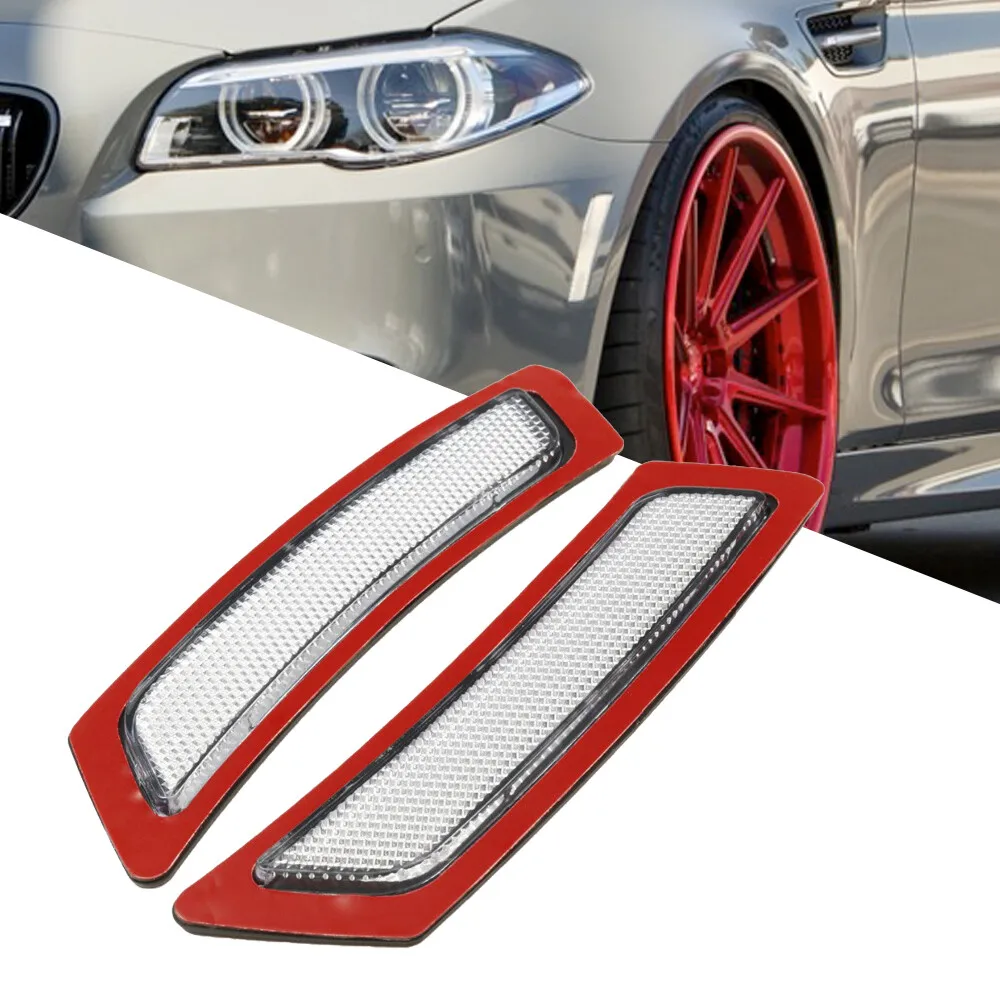 For F10 11-16 BMW 5 Series White Front Bumper Reflectors Side Marker Light Lamp
For F10 11-16 BMW 5 Series White Front Bumper Reflectors Side Marker Light Lamp