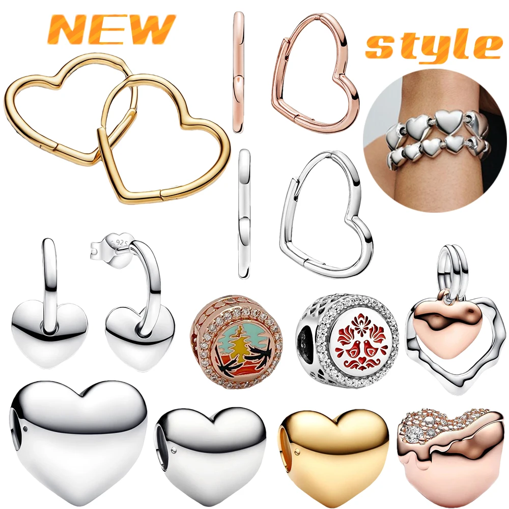 Fashion 2024 Newest Heart Shaped Open Hoop Asymmetrical Earrings Shining Melting Double Heart Charm Be Love Women's Jewelry
Fashion 2024 Newest Heart Shaped Open Hoop Asymmetrical Earrings Shining Melting Double Heart Charm Be Love Women's Jewelry