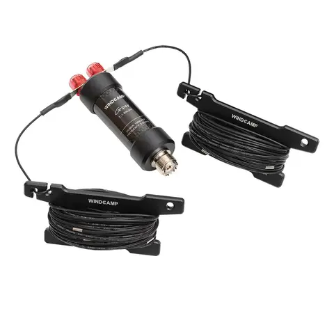 WINDCAMP-Portable Dipole Antenna for Amateur Radio, Ham Radio, Waterproof, Balun, 5-55MHz, HF