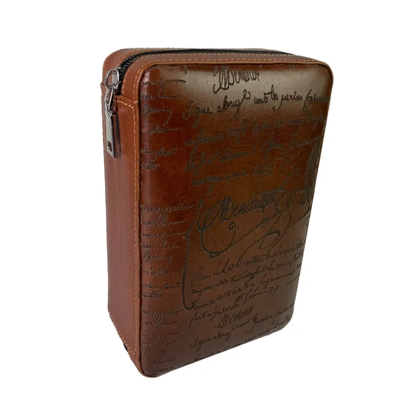 Чехол для сигар с 4 трубками, кожаный дорожный портативный хьюмидор с подкладкой из кедрового дерева
Чехол для сигар с 4 трубками, кожаный дорожный портативный хьюмидор с подкладкой из кедрового дерева