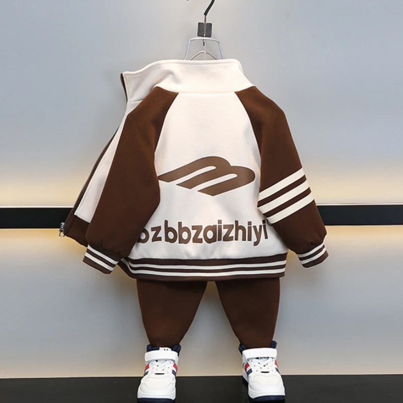 Boys Coat+Trousers Cotton Kids Sport Suits 2PCS/Set 2023 New Spring Autumn School Teenagers Tracksuit Children Sets
Boys Coat+Trousers Cotton Kids Sport Suits 2PCS/Set 2023 New Spring Autumn School Teenagers Tracksuit Children Sets