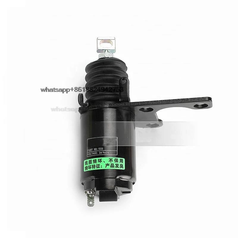 Good 4M40 engine stop magnetic valve 0331 for excavator E307 Flameout solenoid valve 24V
Good 4M40 engine stop magnetic valve 0331 for excavator E307 Flameout solenoid valve 24V