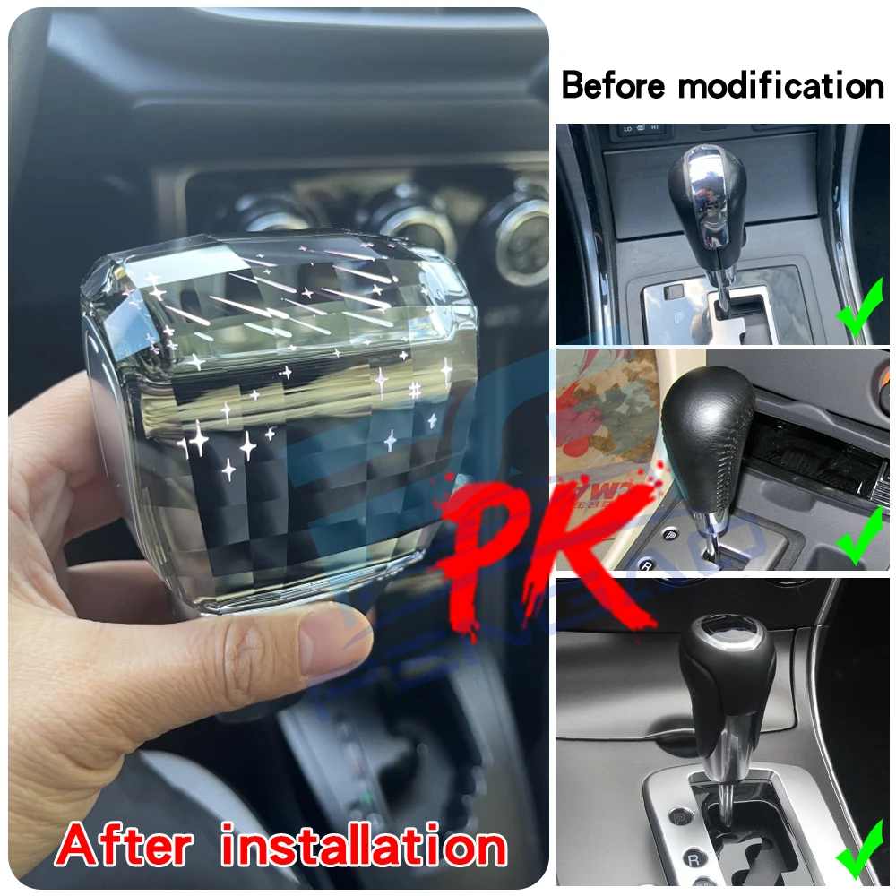 For Mazda 3 5 6 MX 5 CX 5 CX 7 CX 9 LED lights Color Crystal Shift Knob Interior Replacement Shift Knob Car Modified Shift Lever
For Mazda 3 5 6 MX 5 CX 5 CX 7 CX 9 LED lights Color Crystal Shift Knob Interior Replacement Shift Knob Car Modified Shift Lever