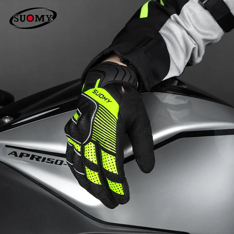 SUOMY Summer Motorcycle Gloves Touch Screen Motobike Electric Bike Riding Glove Motocross Cycling Racing Protective Guantes XXL
SUOMY Summer Motorcycle Gloves Touch Screen Motobike Electric Bike Riding Glove Motocross Cycling Racing Protective Guantes XXL
