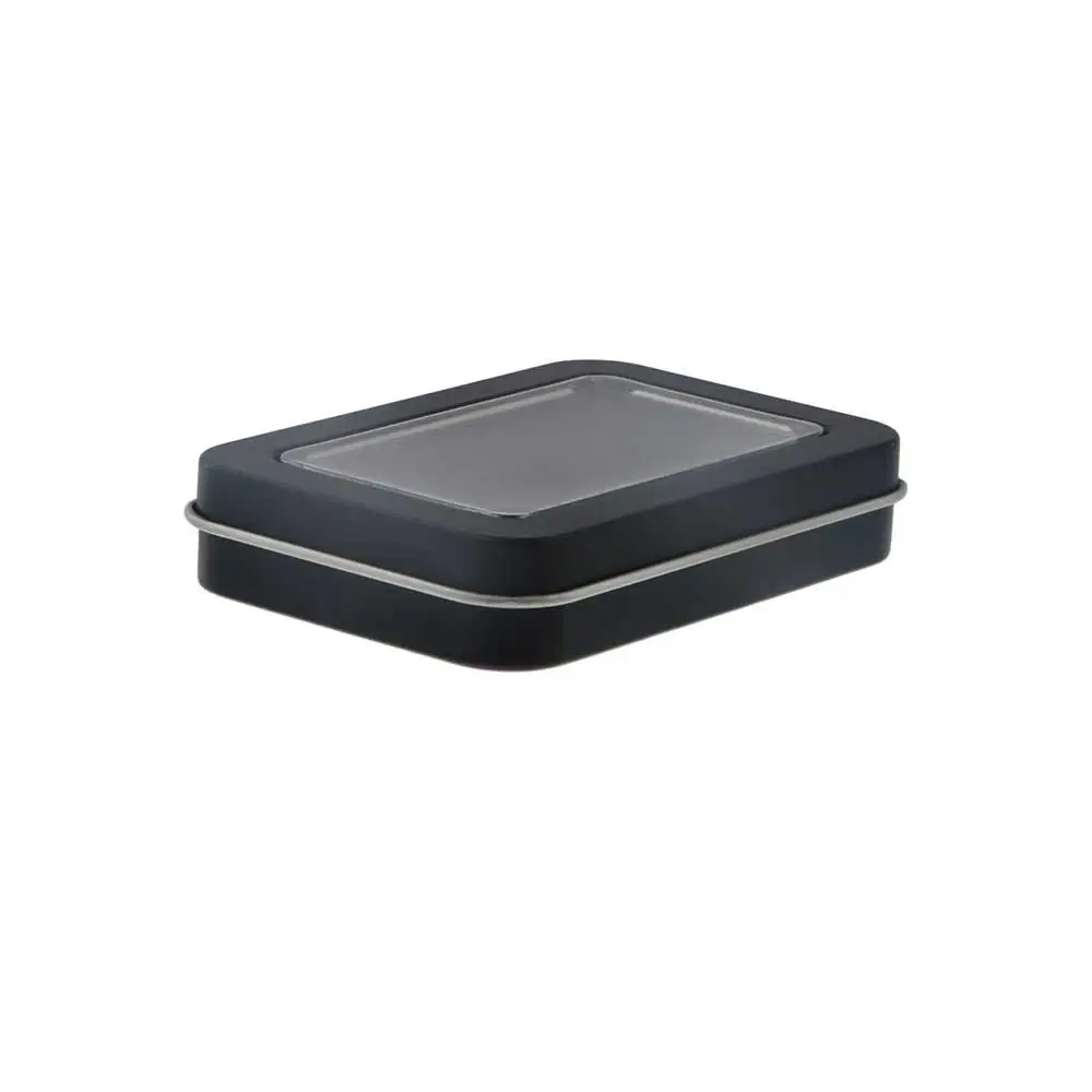Multicolor Tin Box with Clear Window Lid Rectangular Jewelry Box Nail Art Display Case Empty Candy Package Metal Box
Multicolor Tin Box with Clear Window Lid Rectangular Jewelry Box Nail Art Display Case Empty Candy Package Metal Box