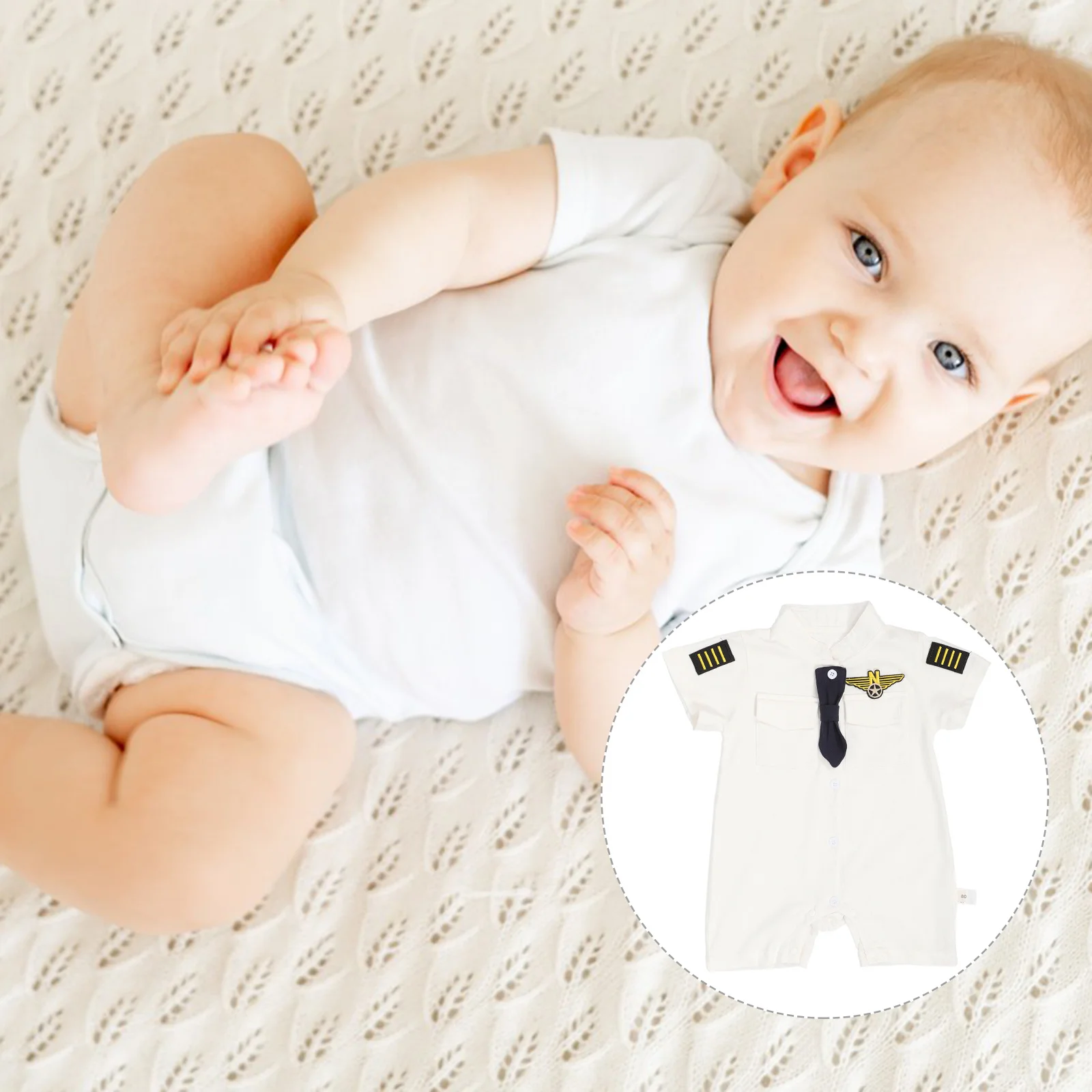 Baby Navy Collar Romper Soft Cotton Breathable Jumpsuit Casual Wear Floor Walking Playing Sleeping Photography Baby Clothes
Baby Navy Collar Romper Soft Cotton Breathable Jumpsuit Casual Wear Floor Walking Playing Sleeping Photography Baby Clothes