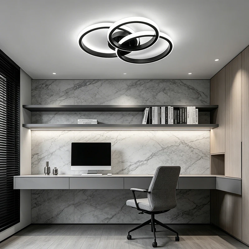 Indoor LED Ceiling Lamp Black White for Bedroom Living Room Corridor Balcony Aisle Decoration Chandelier Light Kitchen Office
Indoor LED Ceiling Lamp Black White for Bedroom Living Room Corridor Balcony Aisle Decoration Chandelier Light Kitchen Office