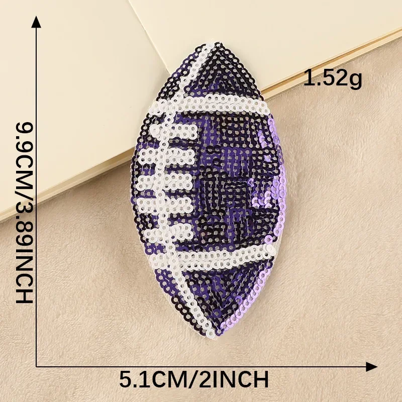 Rugby football Iron On/Sew On Embroidery Patch for DIY Clothing T-shirt Dresses Jeans Hats Shoes Shirts Jackets Backpacks
Rugby football Iron On/Sew On Embroidery Patch for DIY Clothing T-shirt Dresses Jeans Hats Shoes Shirts Jackets Backpacks 