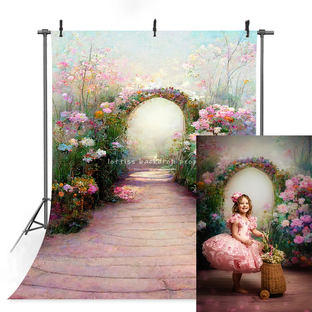 Gateway To Paradise Garden Photography Backdrops Child Girl Photocall Adult Baby Birthday Props Spring Floral Background
Gateway To Paradise Garden Photography Backdrops Child Girl Photocall Adult Baby Birthday Props Spring Floral Background