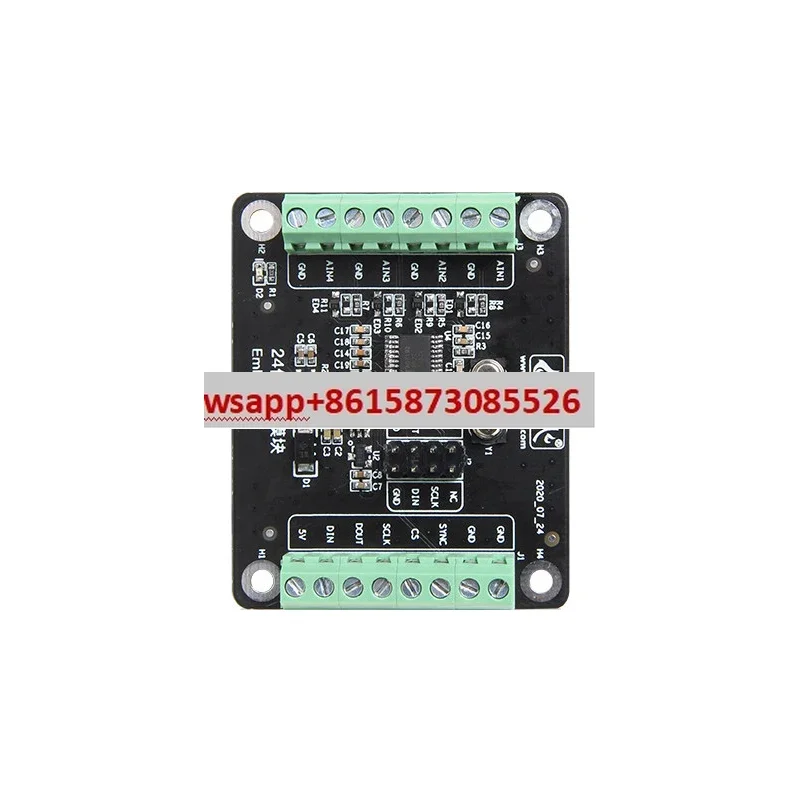 Original AD7192 24 bit high-precision ADC data acquisition card analog-to-digital conversion module 10mA ± 3.3V
Original AD7192 24 bit high-precision ADC data acquisition card analog-to-digital conversion module 10mA ± 3.3V