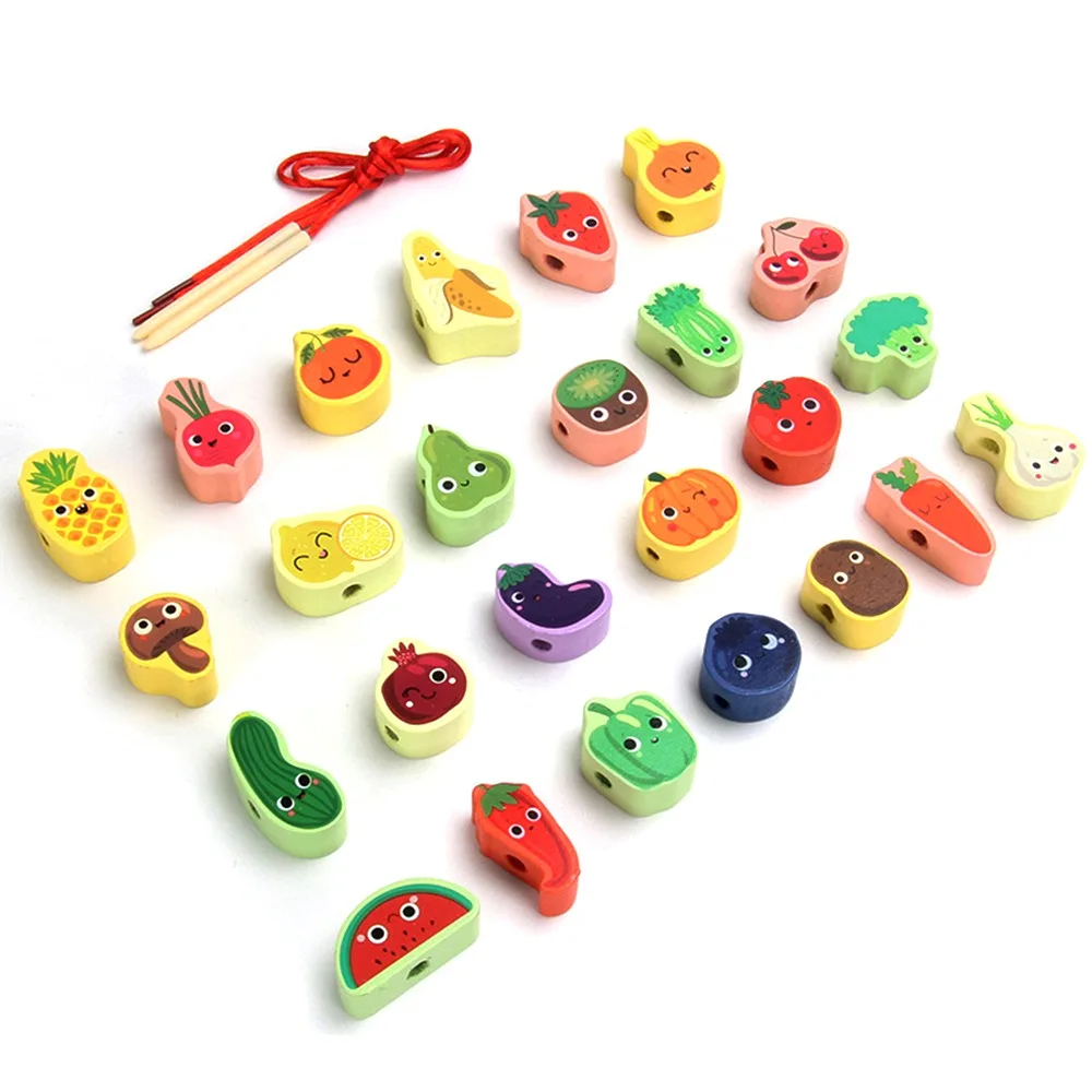 Colorful Montessori String Beads Lacing Beads Design Stacking Blocks Early Educational Threading Various shapes
Colorful Montessori String Beads Lacing Beads Design Stacking Blocks Early Educational Threading Various shapes