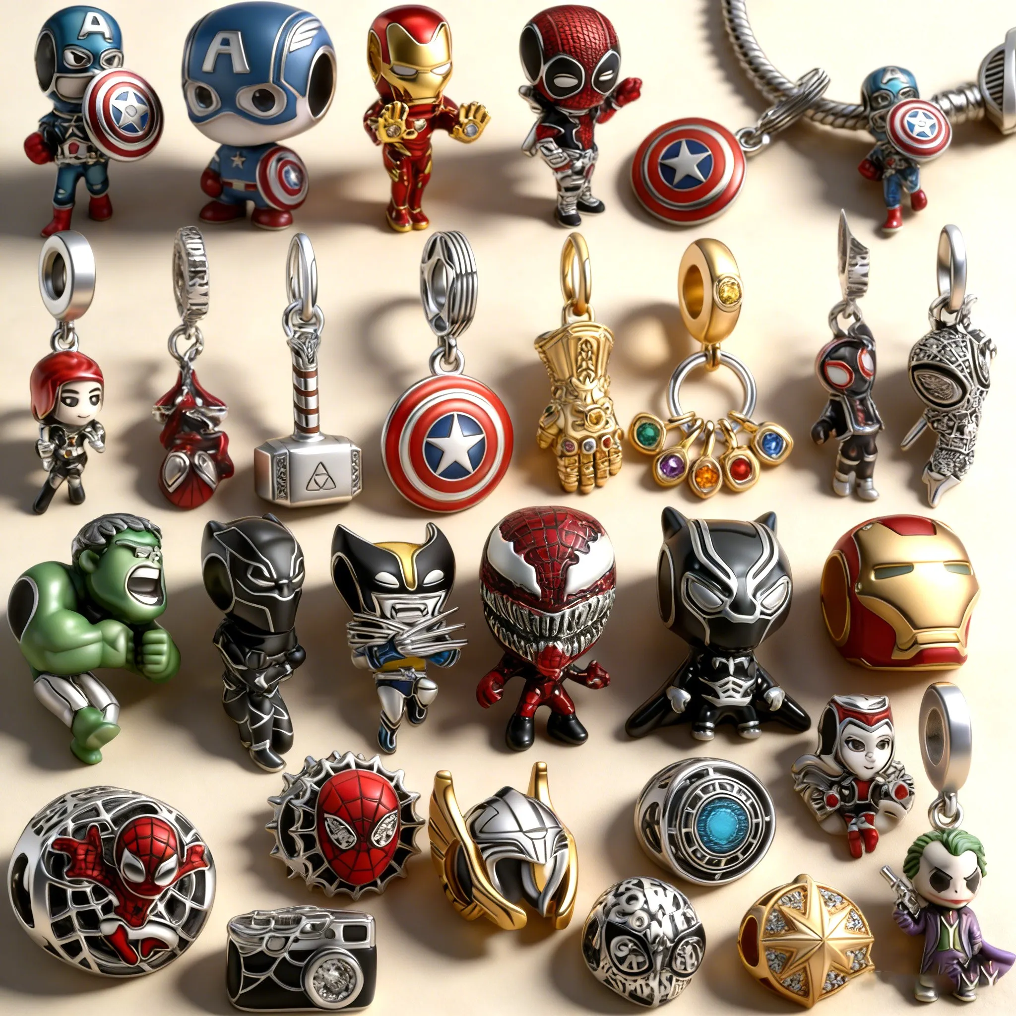 Star Wars Marvel Avengers Guardians of the Galaxy Charm Beads Dangle Fit Bracelet Necklace Beads For Diy Jewelry Women Gift
Star Wars Marvel Avengers Guardians of the Galaxy Charm Beads Dangle Fit Bracelet Necklace Beads For Diy Jewelry Women Gift