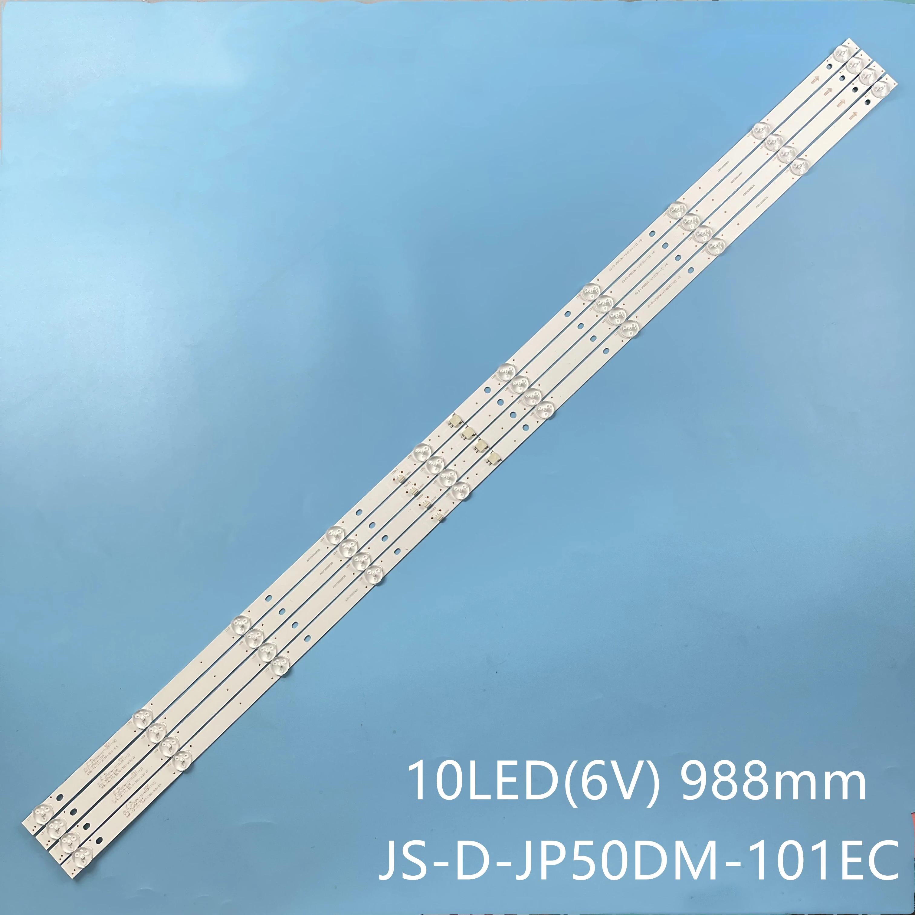 Kit 4pcs 10LED LED backlight strip For BBK 50LEX-5043/FT2C 50LEM-1043\FTS2C JS-D-JP50DM-A101EC 101EC RC50B19S-4KSM V500DJ6-QE1
Kit 4pcs 10LED LED backlight strip For BBK 50LEX-5043/FT2C 50LEM-1043\FTS2C JS-D-JP50DM-A101EC 101EC RC50B19S-4KSM V500DJ6-QE1