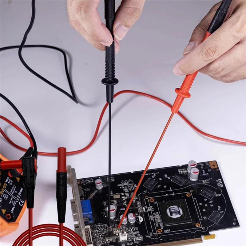 A25F-Multimeter Test Leads 600V10A Multimeter Test Leads Cable Back Probe Tip 4Mm Interface
A25F-Multimeter Test Leads 600V10A Multimeter Test Leads Cable Back Probe Tip 4Mm Interface