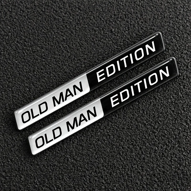 2 uds viejo hombre edicion 3D emblema pegatina insignia guardabarros divertido viejo edicion calcomanias coche reemplazo puerta
2 uds viejo hombre edicion 3D emblema pegatina insignia guardabarros divertido viejo edicion calcomanias coche reemplazo puerta