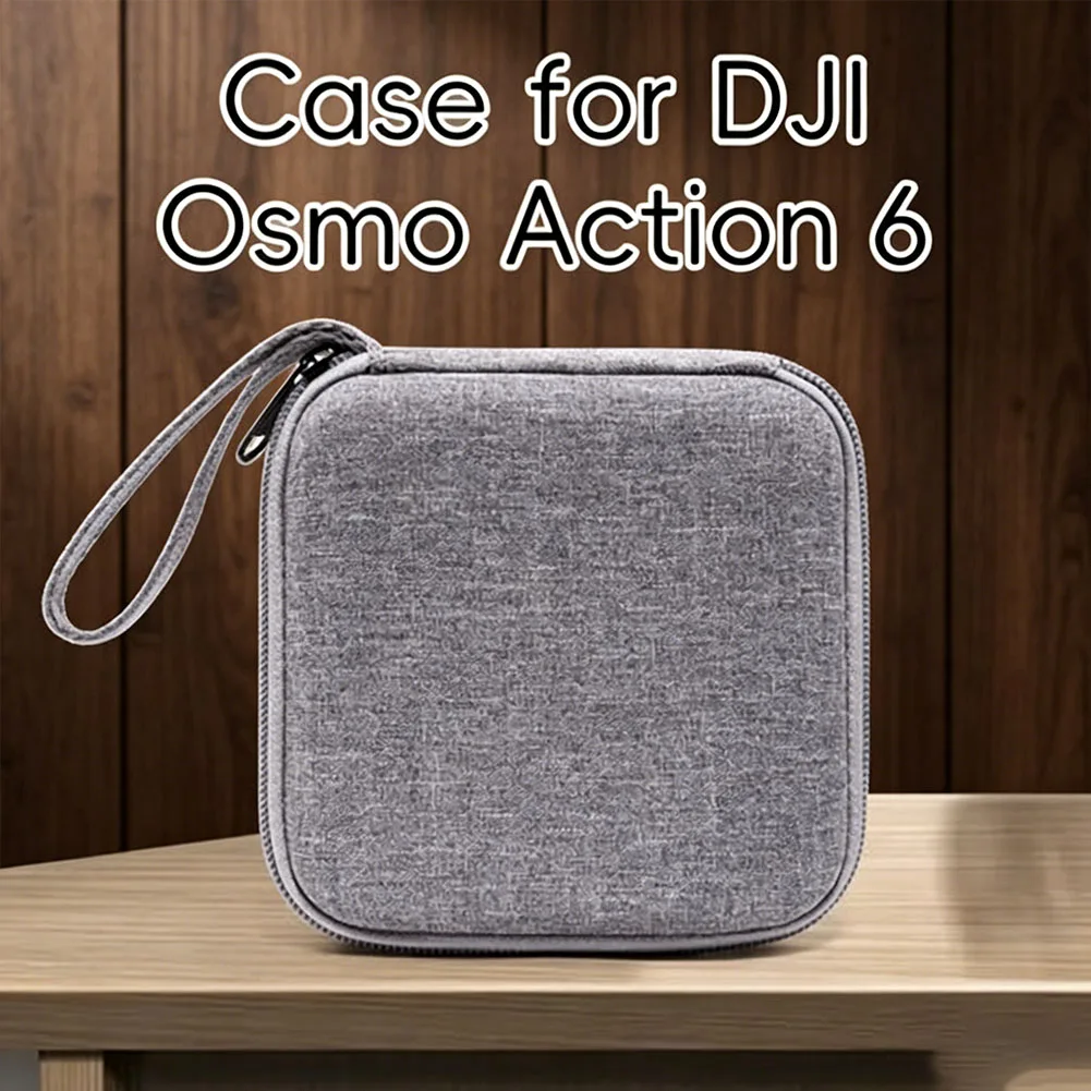 1pc Storage Bag For DJI For Osmo Action 6 Sports Camera Portable EVA Hard Shell Anti Fall Anti-collision Protective Box
1pc Storage Bag For DJI For Osmo Action 6 Sports Camera Portable EVA Hard Shell Anti Fall Anti-collision Protective Box