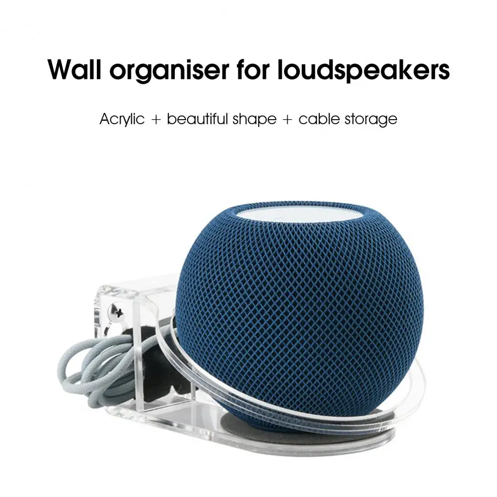 Speaker Wall Mount Great Anti-scratch Design Acrylic Mini Audio Speaker Wall Storage Stand
Speaker Wall Mount Great Anti-scratch Design Acrylic Mini Audio Speaker Wall Storage Stand
