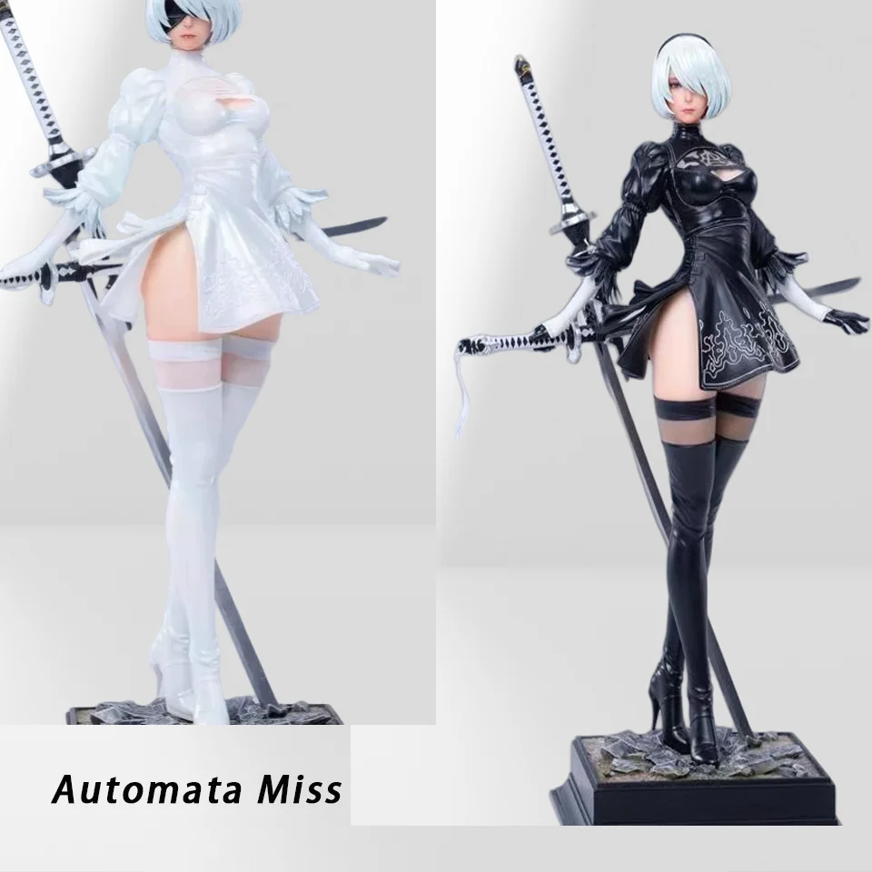 Nier: Automata Miss 2B боевой костюм с высоким разрезом, высококачественные фигурки GK, украшение для рабочего стола, модная игрушка, модель статуи, коллекционный подарок
Nier: Automata Miss 2B боевой костюм с высоким разрезом, высококачественные фигурки GK, украшение для рабочего стола, модная игрушка, модель статуи, коллекционный подарок