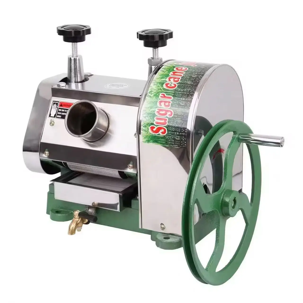 Sugarcane juicer Manual hand crank sugarcane press Commercial stall Portable sugarcane juicer
Sugarcane juicer Manual hand crank sugarcane press Commercial stall Portable sugarcane juicer