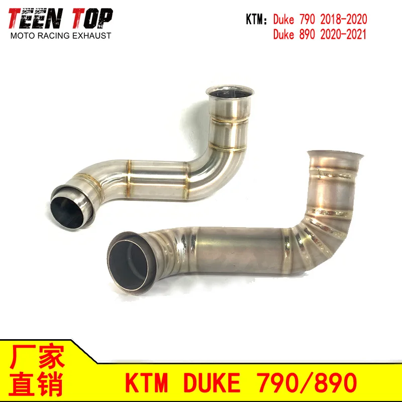 Applicable to:Factory direct sales KTM Duke790 Duke890 street car modified motorcycle exhaust pipe middle section 2018-2021
Applicable to:Factory direct sales KTM Duke790 Duke890 street car modified motorcycle exhaust pipe middle section 2018-2021