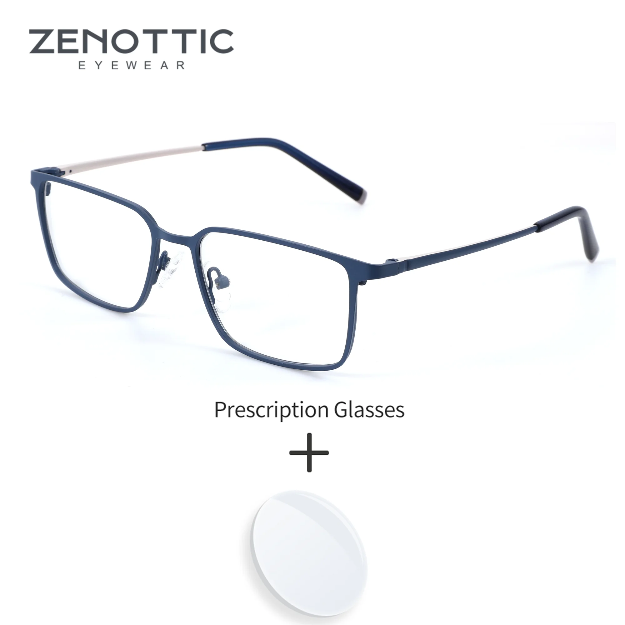 ZENOTTIC (размер S) квадратные металлические очки для чтения на заказ, мультифокальные мужские очки по рецепту, медицинские прозрачные очки для близорукости
ZENOTTIC (размер S) квадратные металлические очки для чтения на заказ, мультифокальные мужские очки по рецепту, медицинские прозрачные очки для близорукости