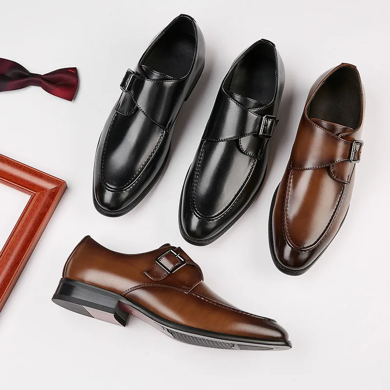 Handmade British Style Buckle Business Leather Formal Dress Single Office Professional Wear Men's Men Flats Casual Boat Shoes Tr
Handmade British Style Buckle Business Leather Formal Dress Single Office Professional Wear Men's Men Flats Casual Boat Shoes Tr
