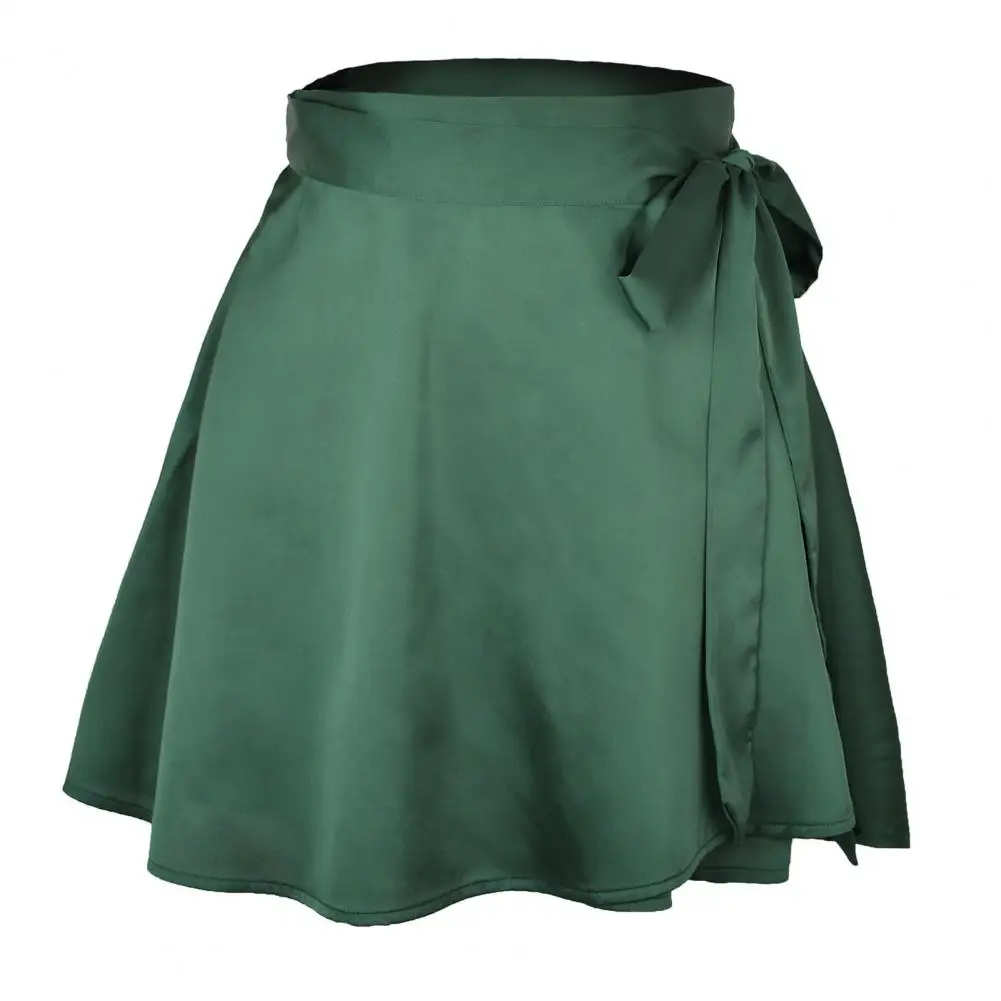 2024 Women Summer High Waist Lace-Up Loose Casual Chiffon Satin Mini Skirt Solid Color Bandage Fashion Club Elegant Skirts
2024 Women Summer High Waist Lace-Up Loose Casual Chiffon Satin Mini Skirt Solid Color Bandage Fashion Club Elegant Skirts